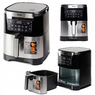 Frytkownice - Frytkownica Beztłuszczowa Airfryer Tefal XXL 1400W 6,5L X8 Porcji X2 Komory - miniaturka - grafika 1