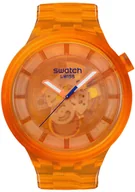 Zegarki męskie - Zegarek Swatch SB05O103 ORANGE JOY - miniaturka - grafika 1