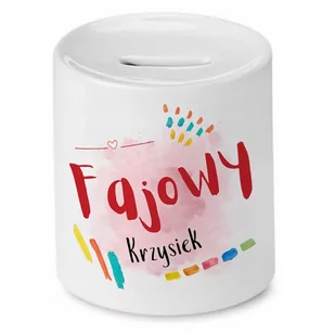 Skarbonka dla Krzyśka na Urodziny Idealny Prezent z Nadrukiem ze Zdjęciem - Skarbonki Skarbonka dla Krzyśka na Urodziny Idealny Prezent z Nadrukiem ze Zdjęciem - Skarbonki - miniaturka - grafika 1