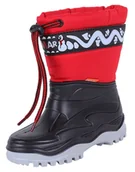 Śniegowce damskie - Czerwone, ocieplane śniegowce FROST DEMAR 24-25 EU - miniaturka - grafika 1