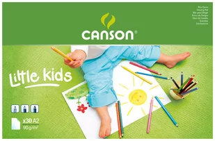 Canson Blok rysunkowy A2 90g. 30k. - Szkolne artykuły papiernicze - miniaturka - grafika 1