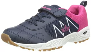 Buty dla chłopców - Lico Refugio VS buty sportowe halowe, dla chłopców i dziewczynek, granatowe/różowe, 27 EU, Marine Pink, 27 EU - grafika 1