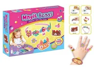 Prace ręczne dla dzieci - Koraliki Wodne Zestaw Do Tworzenia Biżuterii Akcesoria 3500 Koralików - miniaturka - grafika 1