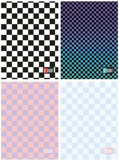 ZESZYT A5 32 = KOLOROWA CHECKERED VIBE UNIPAP