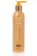 Zestawy kosmetyków damskich - Global Keratin Gk Gold szampon + odżywka 250ml - miniaturka - grafika 1