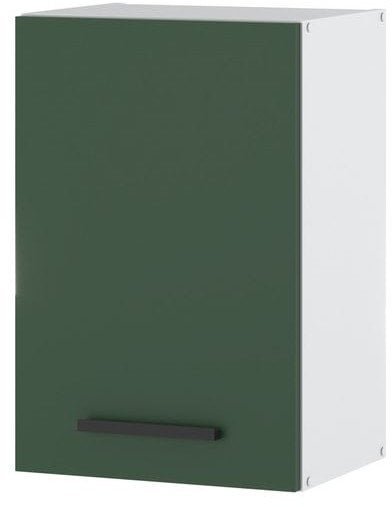 Szafka Kuchenna Wisząca Modułowa 80cm Blande Biała Butelkowa Zieleń