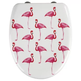 WENKO Deska sedesowa Flamingo 22406100 - Deski sedesowe - miniaturka - grafika 1
