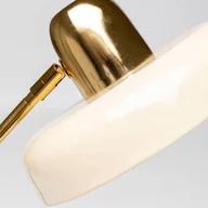 Lampy stojące - Lampa stołowa KARE Demi, beżowa, stal emaliowana, wysokość 56 cm - miniaturka - grafika 1