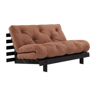 Sofa wielofunkcyjna Karup Design Roots Black/Clay Brown - Sofy i kanapy - miniaturka - grafika 1