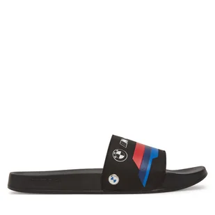 Klapki Puma BMW MMS Leadcat 2.0 Logo308609 01 Czarny - Klapki i japonki męskie - miniaturka - grafika 1