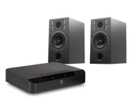 Zestawy stereo - Bluesound POWERNODE EDGE (czarny) + Diva 3 (czarny) - miniaturka - grafika 1