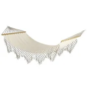 Hamaki - DUŻY HAMAK OGRODOWY W STYLU BOHO HAMAK BOHO - miniaturka - grafika 1