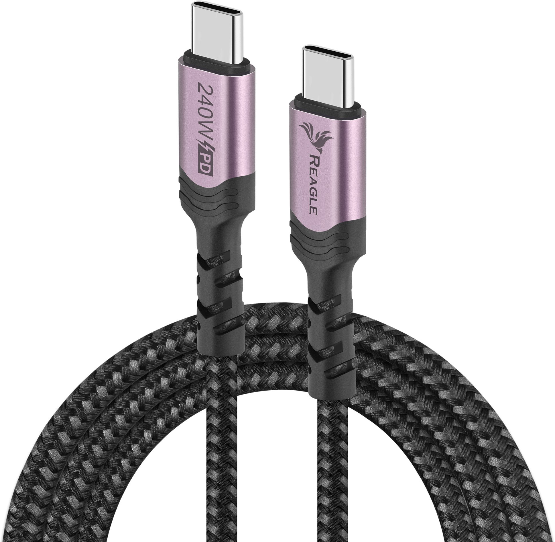 Apple Kabel USB C PD 240W 5A do iPhone 15 16, MacBook Pro Air QC 4.0 50 cm