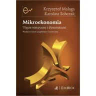 Ekonomia - Mikroekonomia Ujęcie statyczne i dynamiczne Malaga Krzysztof Sobczak Karolina - miniaturka - grafika 1