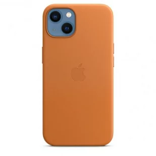 Apple Skórzane etui iPhone 13 złocisty brąz - Etui i futerały do telefonów Apple Skórzane etui iPhone 13 złocisty brąz - Etui i futerały do telefonów - miniaturka - grafika 2