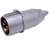 Osprzęt siłowy - Tarel Wtyk metalowy 63A 500V płaskie styki t_3162-326 - miniaturka - grafika 1