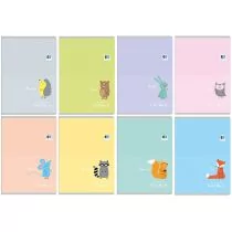 Zeszyt A5/16K linia kolor Black&Blue Kids 20szt) - Zeszyty szkolne - miniaturka - grafika 2