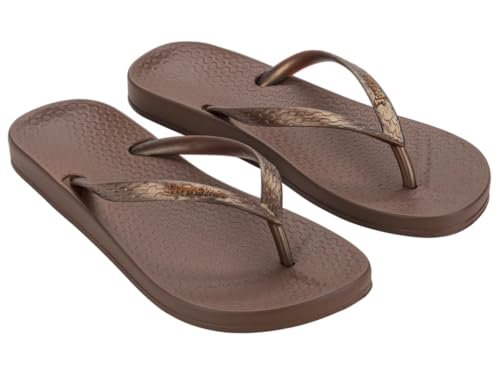 IPANEMA Anatomica Tan Fem, japonki damskie, brąz, 43 EU, Mosiądz, 43 EU