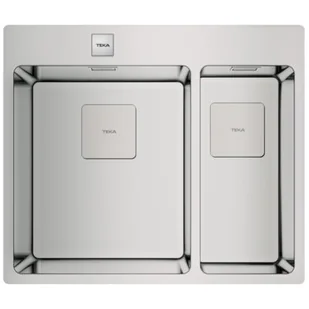 Teka FORLINEA RS15 2B 580 2 AUTO WST SQ W/OVF 115030013 - Zlewozmywaki - miniaturka - grafika 1