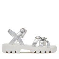 Buty dla dziewczynek - Sandały Juicy Couture CS6278-06 Srebrny - miniaturka - grafika 1