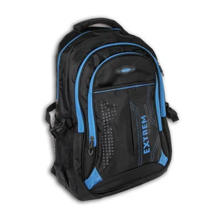 Torba Street Synthetic Plecak Kobiety Torba Sportowa Mężczyźni Czarny Niebieski OTJ605B - Torebki damskie - miniaturka - grafika 1