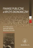 E-booki - biznes i ekonomia - Finanse publiczne a kryzys ekonomiczny - miniaturka - grafika 1