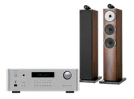 Zestawy stereo - Rotel RA-1592 MkII (srebrny) + 703 S3 (mokka) - miniaturka - grafika 1