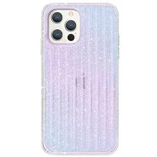 Uniq UNIQ Coehl Linear etui na iPhone 12 Pro / iPhone 12 fioletowy - Etui i futerały do telefonów - miniaturka - grafika 1