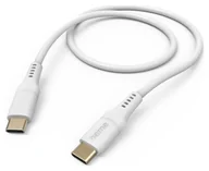 Kable USB - Hama Flexible, USB-C - USB-C, 1,5m biały - miniaturka - grafika 1