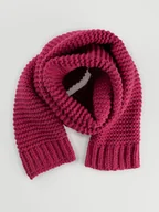 Apaszki i szaliki damskie - Malinowy szalik damski - miniaturka - grafika 1