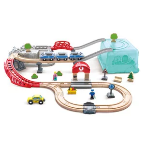 Hape,  Kolejka "W mieście", E3771 - Kolejki i akcesoria - miniaturka - grafika 1