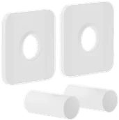 Akcesoria grzewcze - Mexen zestaw maskujący pojedynczy do grzejnika, biały - W909-000-20 - miniaturka - grafika 1