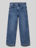 Spodnie i spodenki dla chłopców - Jeansy o kroju slim fit baggy z mieszanki bawełny - miniaturka - grafika 1