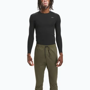 Longsleeve męski Reebok Compression black - Koszulki męskie - miniaturka - grafika 1