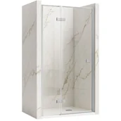 Ścianki i drzwi prysznicowe - Rea Drzwi prysznicowe Rea Atlas 90 Chrome - miniaturka - grafika 1