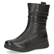 Kozaki damskie - Caprice Damskie buty 9-26455-45, modne kozaki, DK Brown Nappa, 41 EU szerokie, Dk Brown Nappa, 41 EU szeroki - miniaturka - grafika 1