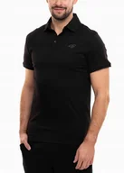 Koszulki męskie - 4F Koszulka męska t-shirt bluzka polo sportowa polówka bawełniana roz. S - miniaturka - grafika 1
