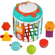 Maty piankowe - Muzyczna zabawka dla niemowląt z figurkami lisów - miniaturka - grafika 1