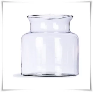 Szklany słoik ozdobny RW-332A H-20 cm D-19 cm - Dekoracje domu - miniaturka - grafika 1