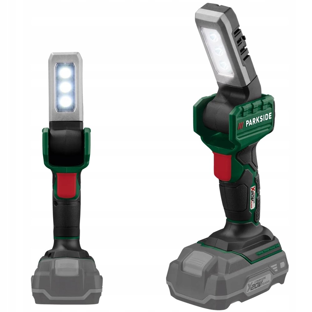 Lampa Warsztatowa Led Parkside Plhla C1 20V Latarka Akumulatorowa