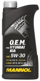 Mannol Oem For Korean Cars 7713 5W30 1L - Oleje silnikowe - miniaturka - grafika 1