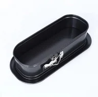 Formy do ciast - Forma do pieczenia Tortownica Keksówka Blacha owalna Berretti 34,5x15,5 cm - miniaturka - grafika 1