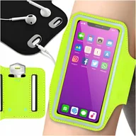 Etui i futerały do telefonów - Opaska pokrowiec etui NA RAMIĘ armband telefon sportowe do biegania rower - miniaturka - grafika 1