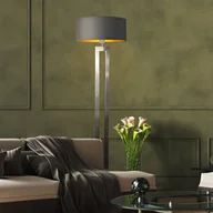Lampy stojące - Srebrna lampa podłogowa do sypialni w stylu skandynawskim KALIFORNIA GOLD - miniaturka - grafika 1