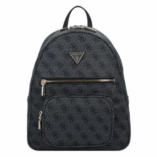 Guess Eco Elements Plecak miejski 32 cm coal logo - Plecaki - miniaturka - grafika 1
