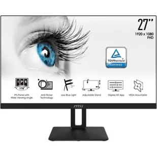 MSI PRO MP271P Czarny - Monitory - miniaturka - grafika 1