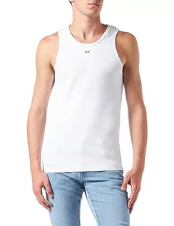 Koszulki męskie - Diesel T-Lifty-d Tank Top Koszulka męska, Jasny biały, M - grafika 1
