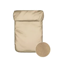 Pościel - Marc O'Polo Pościel Senja 220x200cm brązowa w drobną jodełkę - miniaturka - grafika 1