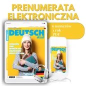 Książki do nauki języka niemieckiego - Prenumerata Elektroniczna Deutsch Aktuell e - miniaturka - grafika 1