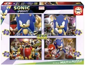Puzzle - Educa, Puzzle, Sonic Prime (fluorescencyjne), 50/80/100/150 el. - miniaturka - grafika 1
